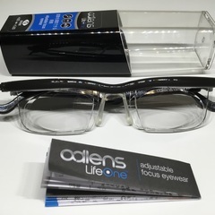 中古美品 アドレンズライフワン ブラウン　度数を調節 -4.0D...