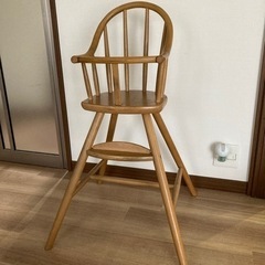 子供用食事チェア　幼児　ベビー　木製　IKEA