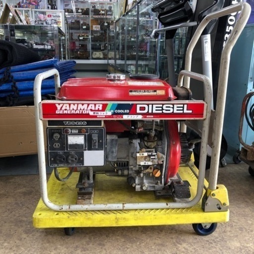 ヤンマー　ディーゼル発電機　YDG206