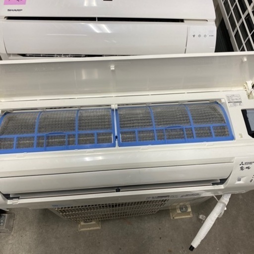FH42★即納可/エアコン本体+標準取付工事込み❗️三菱/2017年/2.2kw( 6〜9畳目安) 