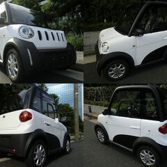 ☆超小型EV『e-Apple』未登録《新車》右ハンドル仕様 鉛BT 電気自動車ミニカー☆東京都大田区【下取OK】の画像