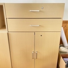 【受取先決定済み】木製ユニットキャビネット②
