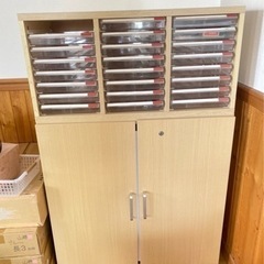 【引取先決定済み】木製ユニットキャビネット③