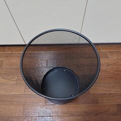 【Francfranc】ゴミ箱 メッシュ 黒の画像