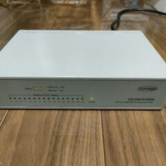corega 16ポート スイッチングハブ CG-SW16TXS...