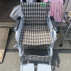 アルミ製車いす　ハンドブレーキ付き　B-31　未使用