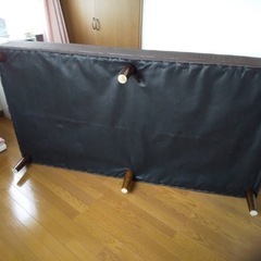 【商談成立】脚付き( 取り外し可能） マットレス ブラウンの画像