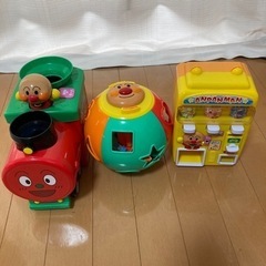 アンパンマン　知育おもちゃ　3個セット売り