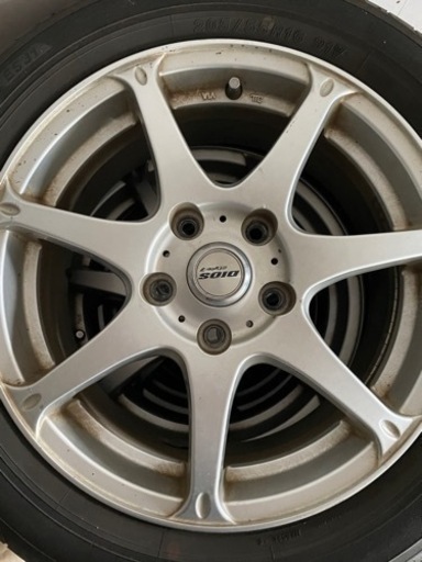 中古タイヤ &ホイール4本セット205/55/16