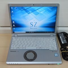 JC0671 パナソニック Let's Note CF-SZ6 16GB SIM搭載 SSD office2019