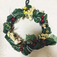 クリスマスリース 手作り