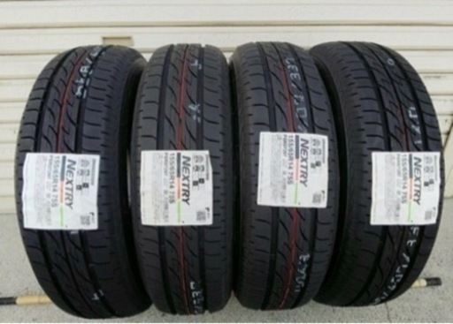 2022年製 BS NEXTRY 155/65R14 サマータイヤ４本セット¥１２,７００-③