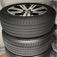 ☆yoko☆　三菱 デリカD5 純正タイヤ デリカD:5純正アルミホイール&YOKOHAMAタイヤセット