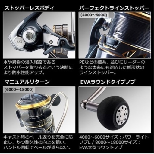 【最終値下げ！おまけ付き】ダイワ スピニングリール 22 カルディア SW18000