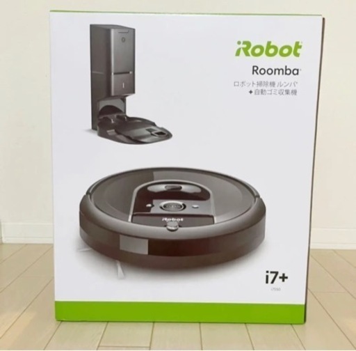 新品未開封　ルンバi7+ ダークグレー i755060　自動ゴミ収集機付き