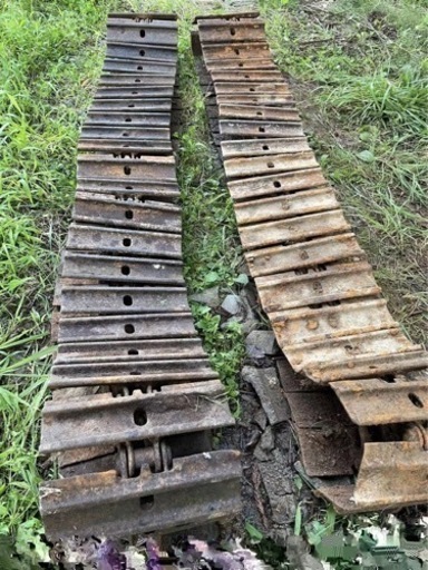 鉄キャタ 重機 バックホウ 油圧ショベル 大型 建機 履帯 コマツ 中古 キャタピラー