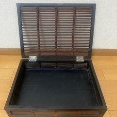 ※ お取引者様決定済みの商品です。 アジアン風　インテリア　6点セット　カゴ　ティッシュボックス等の画像