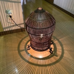 アンティーク　ランプ　