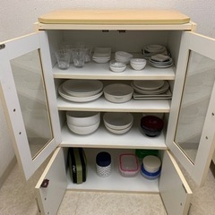 【訪問受け取り頂ける方のみ！】食器棚　※7月24日のみ