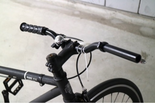 【急募】クロスバイク マットブラック 通勤用自転車 