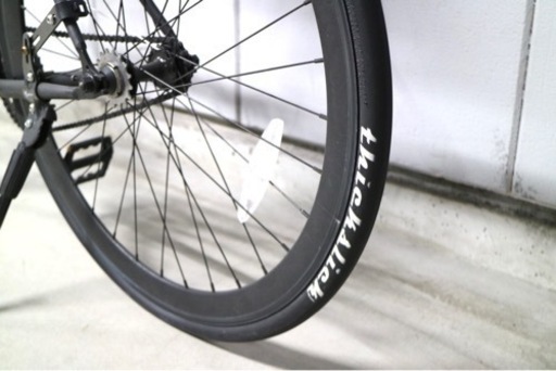 【急募】クロスバイク マットブラック 通勤用自転車 