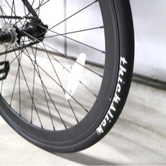 【急募】クロスバイク マットブラック 通勤用自転車 の画像