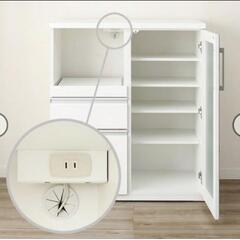 ニトリ キッチンボード キッチンカウンター ミドルレンジボードの画像