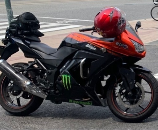 バイク250 ニンジャ　カワサキ