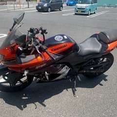 バイク250 ニンジャ　カワサキ　の画像