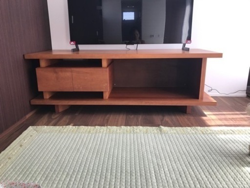 テレビ台　オーク材