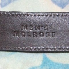 MEN'S MELROSE メンズメルローズ アニマル柄 ベルトの画像