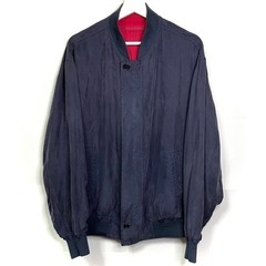 PAUL&SHARK ポールアンドシャーク ブルゾン ジャケット ネイビー 紺 リバーシブル L イタリア製 90\'s 90年代 ヴィンテージ ビンテージ 希少 正規品 古着 カジュアル 