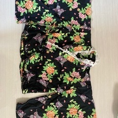 浴衣　甚平♡95センチ　綿100%の画像
