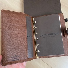 ルイヴィトンシステム手帳　カバー&リフィル（一部）の画像