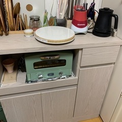LOWYA 食器棚　シェルフ　キッチンラックの画像