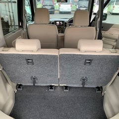 審査なし自社ローンあります　スズキスペーシア　 平成25年式 走行11万キロ 車検2年付 スマートキー プッシュスタート ナビ　テレビ　バックカメラ　ETC 両側スライドドア　左電動 修復歴なしの画像