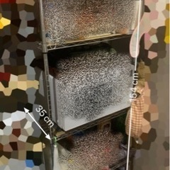 決定しました→スチールラック 大 シルバー