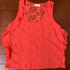ZARA    ノースリーブ　カットソー