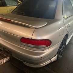 純正サンルーフ付き スバル インプレッサ WRX 5MT GC8 ターボの画像