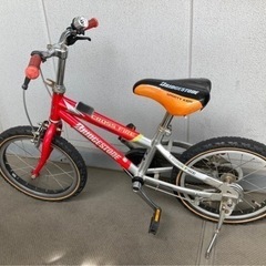 【出品中】自転車　子供　キッズ　16インチ　マウンテンバイク　ブ...