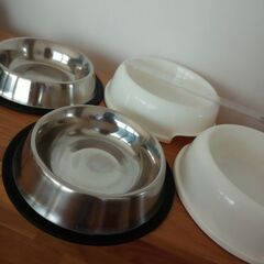 ペット　フードプレート✕4の画像