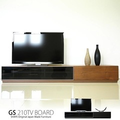 幅210 テレビ台 AVボード ローボード 7年使用 劣化あり ...