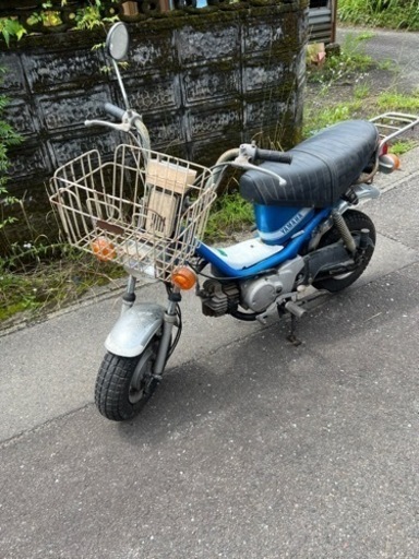 ヤマハ　チャッピー　80CC? クラッチ式　初爆確認　レストアベース