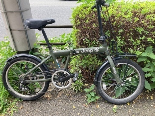 GIC bike JEEP ジープ  JE-206G 20inc 折り畳み自転車   ミニベロ