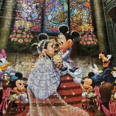 ディズニー ウェディング パズル 額 500ピースの画像