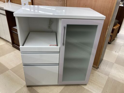 ニトリ キッチンカウンター ポスティア 120cm 食器棚 キッチン収納