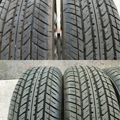 155/65R13       夏タイヤアルミセットの画像
