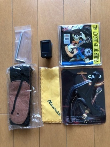 美品！アコースティックギター　ナウパカ　Naupaka 付属品付き