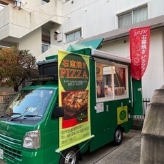 お台場　夏休み　キッチンカー　お手伝いの画像