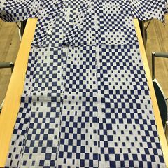 男性用浴衣　帯付　300円　№282　サイズＬＬ